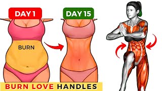15 -Minute STANDING ABS Workout ✔ Lose Your Fupa and Love Handles in 2 Week