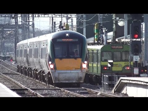 IE 22000 Class DMU Train number 22250 - Clontarf Road Station, Dublin
