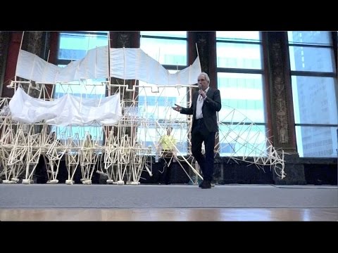 Theo Jansen's Strandbeests in Action