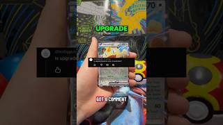 How my 'UPGRADES' are decided ⚡#pokemon #pokemoncards #packopening