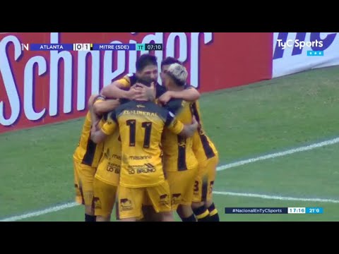 Atlanta - Mitre [0-1] | RESUMEN | Primera Nacional