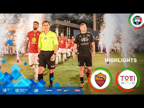 🎥Roma VS Totti Weese | Supercoppa | Highlights Lega Calcio a 8