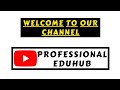 PROFESSIONAL EDUHUB Shorts