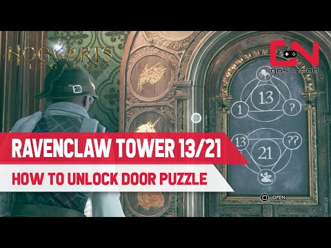 Hogwarts Legacy Door Puzzle 13 21 in Ravenclaw Tower
