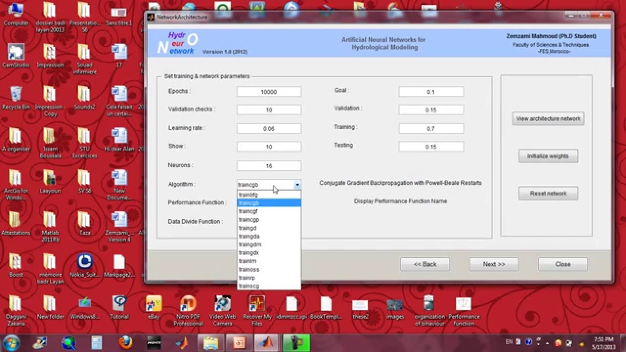 Hydrological Modeling using Artificial Neural Networks