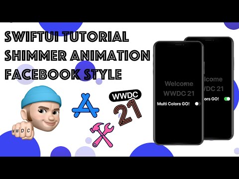 SwiftUI Tutorial - How to create a FaceBook Shimmer Effect using Xcode 12