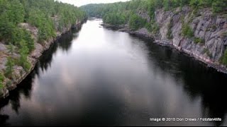 preview picture of video 'French River Canoe Country Canada'