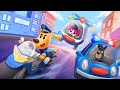Police Chase Runaway Thieves Police Cartoon Kids Cartoon Sheriff Labrador