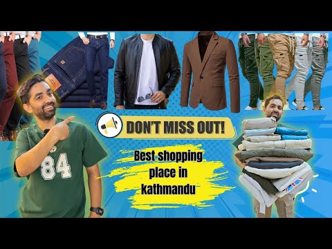 लुगाको लागि अत्तिनै बब्बाल विडियो| Best Shopping Place in Kathmandu| Clothes wholesale In Kathmandu