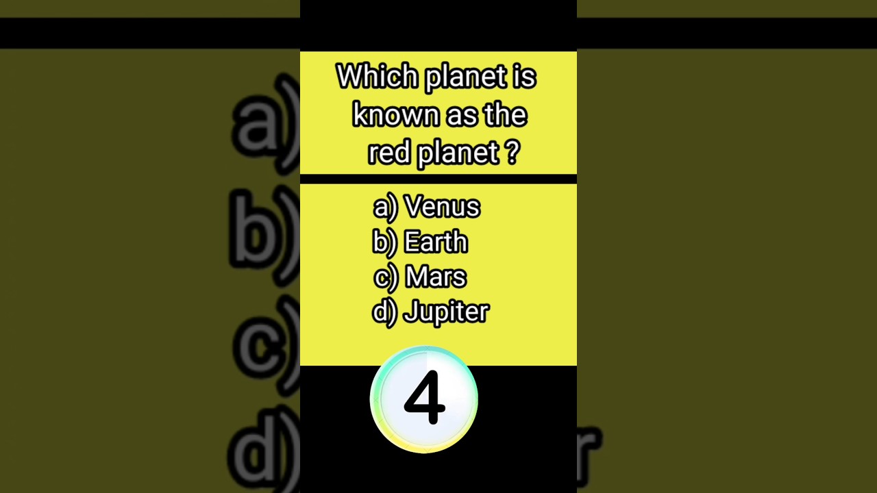 Which planet is known as the red planet ? #planet #mars #worldgk #science #education