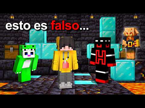 ¿Puedo ENGAÑAR a mis AMIGOS con ESTRUCTURAS FALSAS en MINECRAFT?