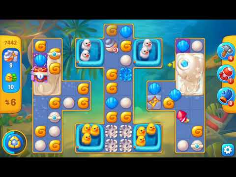 Fishdom 2022 - Level 7442   #playrix #fishdom #gaming