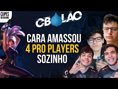 MONOCHAMP COMENDO O COOL DE 4 PRO PLAYERS - CBOLÃO