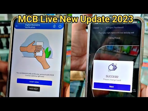 MCB Live App Biometric Karne ka tarika || MCB Live Biometric New Update 2023