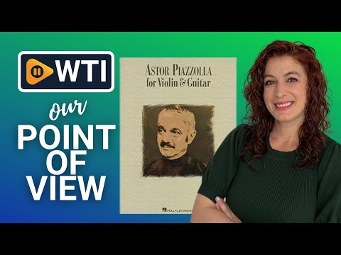 Astor Piazzolla for Violin & Guitar - WTI product video review