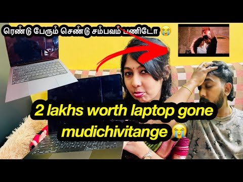 2Lk worth laptop break aiduchu🥺/Semma tragedy🤦🏻‍♀️/#agvlogs #funnycomedy #funny #youtube 