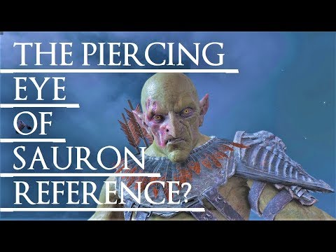 Shadow of War: Middle Earth™ Unique Orc Encounter & Quotes #175 THE URUK OF THE EYE