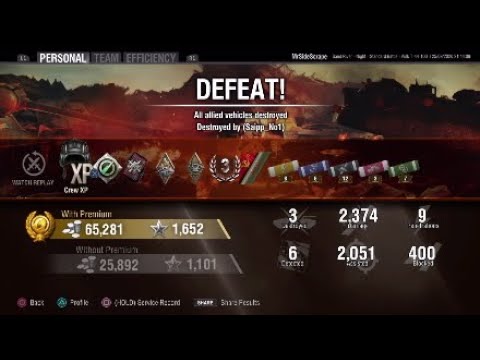World of Tanks Console Volk T44-100 - Making The Most Of A Bad Situation