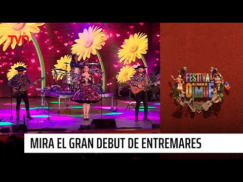 La cueca se apodera de El Patagual: mira el gran debut de Entremares en el Festival de Olmué 2023