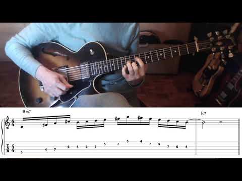 Jazz Guitar - soloing over IIm7 & V7 chords