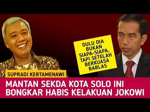 FORMER SECRETARY OF SOLO CITY EXPOSES ALL OF JOKOWI'S BEHAVIOR. HE SAYS, AFTER BECOMING PRESIDENT...