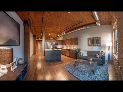 Video – Tour a one-bedroom apartment at The Lofts at River East