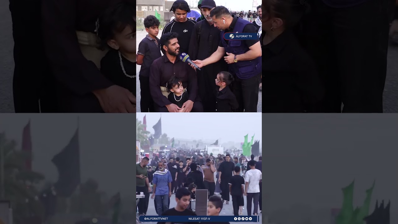 فيديو | يمشي رغم المرض حب الحسين ع ما خلاني أكعد بالبيت