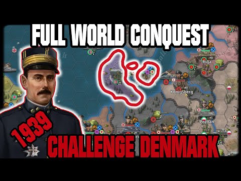 DENMARK 1939 CHALLENGE WORLD CONQUEST! World Conqueror 4