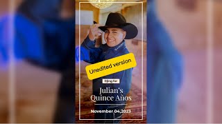 Julian’s Quince Años - Dj Rob Mix - Houston,Tx