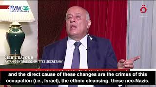 Jibril Rajoub calling Israel neo-Nazis