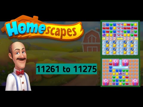 Homescapes || 11261 to 11275