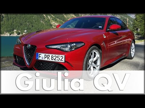 Alfa Romeo Giulia 2016 Quadrifoglio | Test | Driving report | Car | German