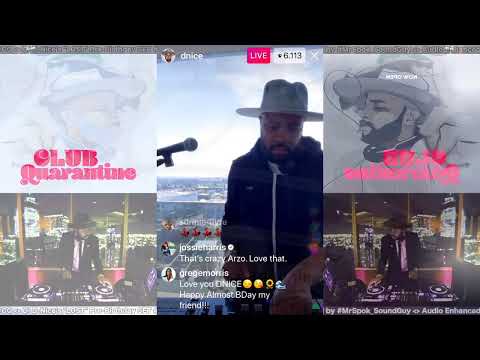 DJ D-NICE's ClubQuarantine Pre-Birthday-SET • Dropped Connections by #algorerythm