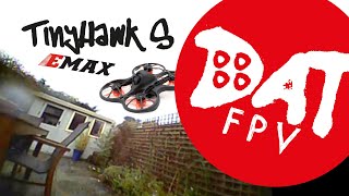 Emax Tinyhawk S Garden fpv flight - UK winter fpv is cold and wet :(