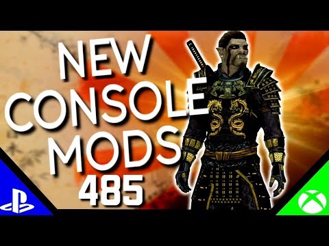 Skyrim Special Edition: ▶️5 BRAND NEW CONSOLE MODS◀️ #485 (PS4/XB1)