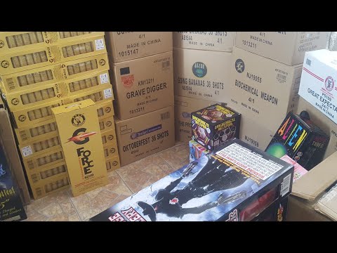 MASSIVE* Firework stash 2019 update 2 Area 51 & Blackjack