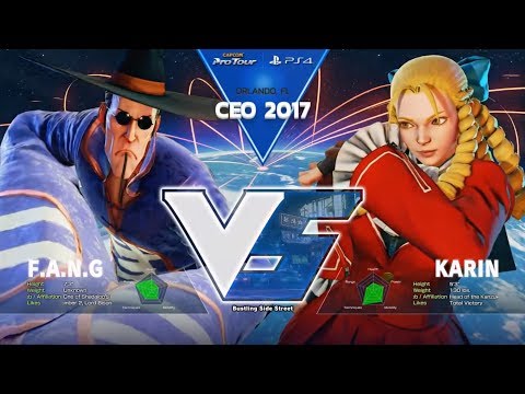 SFV: Eric C vs Echo Fox JWong - CEO 2017 Pools - CPT 2017