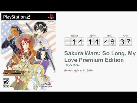 Sakura Wars : So Long, My Love Playstation 2