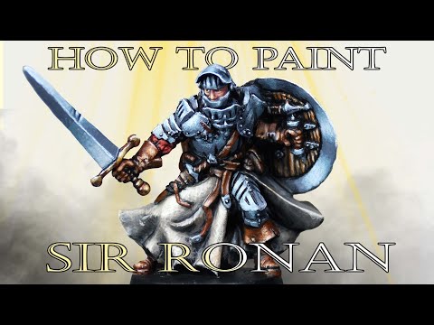 How To Paint Sir Ronen - Paladin - Massive Darkness 2