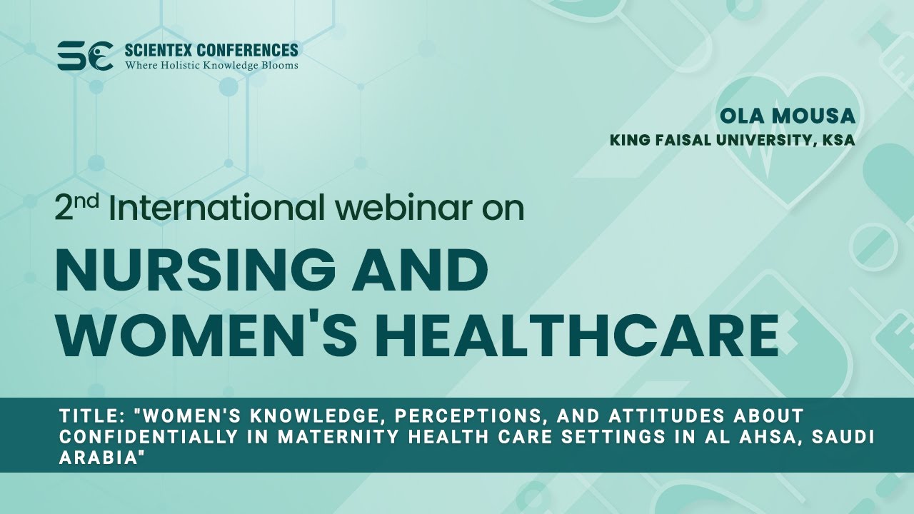 Women's knowledge, perceptions, and attitudes about confidentially in maternity health care settings in Al Ahsa, Saudi Arabia