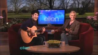 The Darren Criss Ellen song