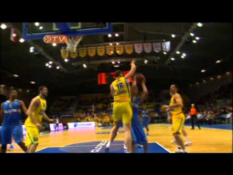 EuroLeague 2010 Week 10 highlights Asseco Prokom - Maccabi Electra
