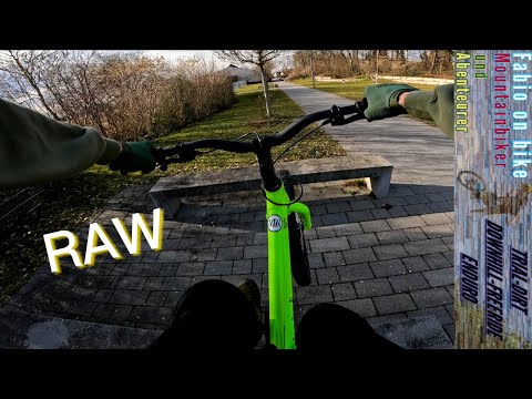 RAW Street Trial Session in Wendelstein | Fabio on bike