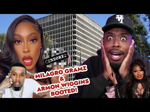 Armon Wiggins & Milagro Gramz KICKED OUT of COURT HOUSE !! No LONGER ABLE TO COVER Tory Lanez CASE