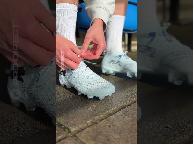 Vídeo relacionado con PUMA Future 9 Match TT - Tenis de fútbol Unisex (Icy Blue-Blue Jewel), Talla 10.5 de Reino Unido, Joya Azul Helado, 45 EU