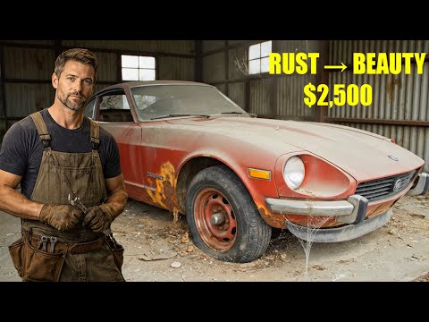 I Bought an Abandoned Datsun 240Z… Then Restored It From Scratch (Full Build)
