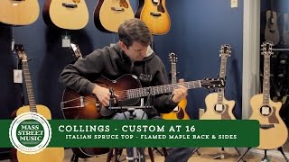 Video thumbnail for Custom Collings AT 16 - Gypsy Demo by Mass Street Music