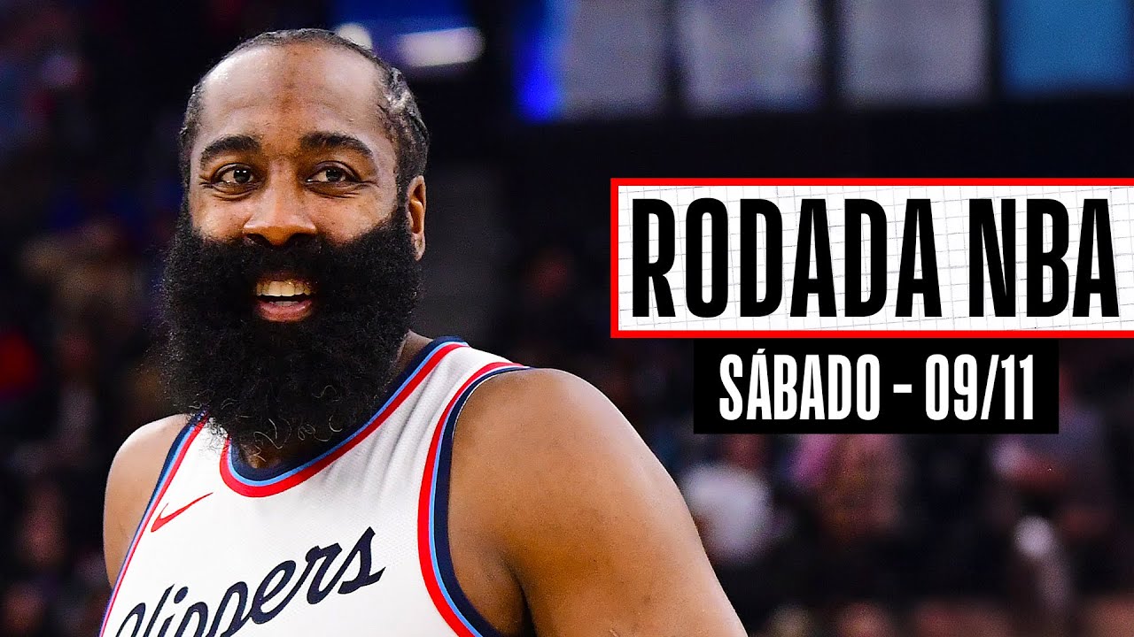 JAMES HARDEN é brilhante na vitória dos CLIPPERS, e Cavs vencem a 11ª seguida - Rodada NBA 09/11
