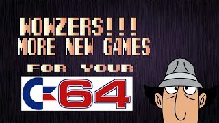 WOWZERS!! More New Games for the c64