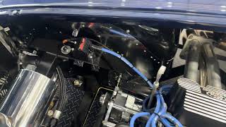 One-Owner, 1,345-Mile 427-Powered Backdraft Racing RT4 Classic Edition 5-Speed Engine Bay
